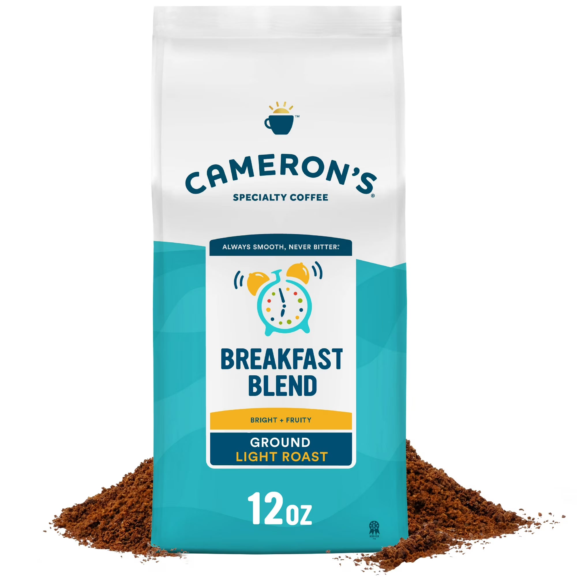 Cameron's Breakfast Blend Coffee – Light Roast Ground, 12 oz