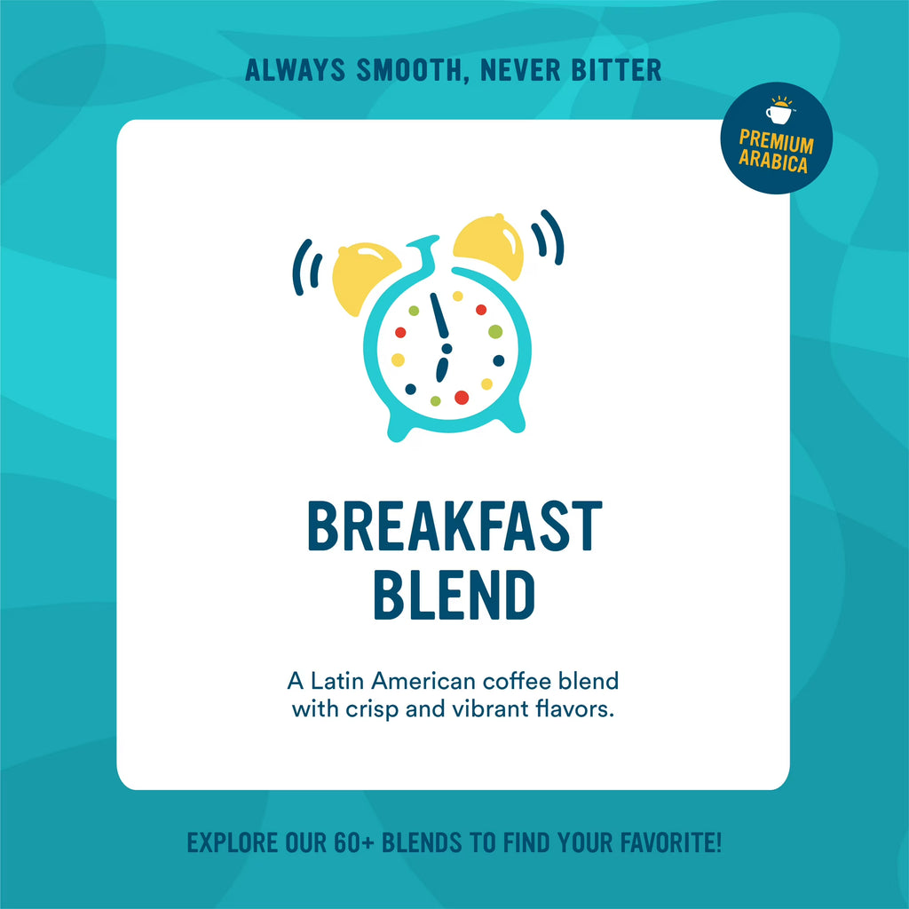 Cameron's Breakfast Blend Coffee – Light Roast Ground, 12 oz