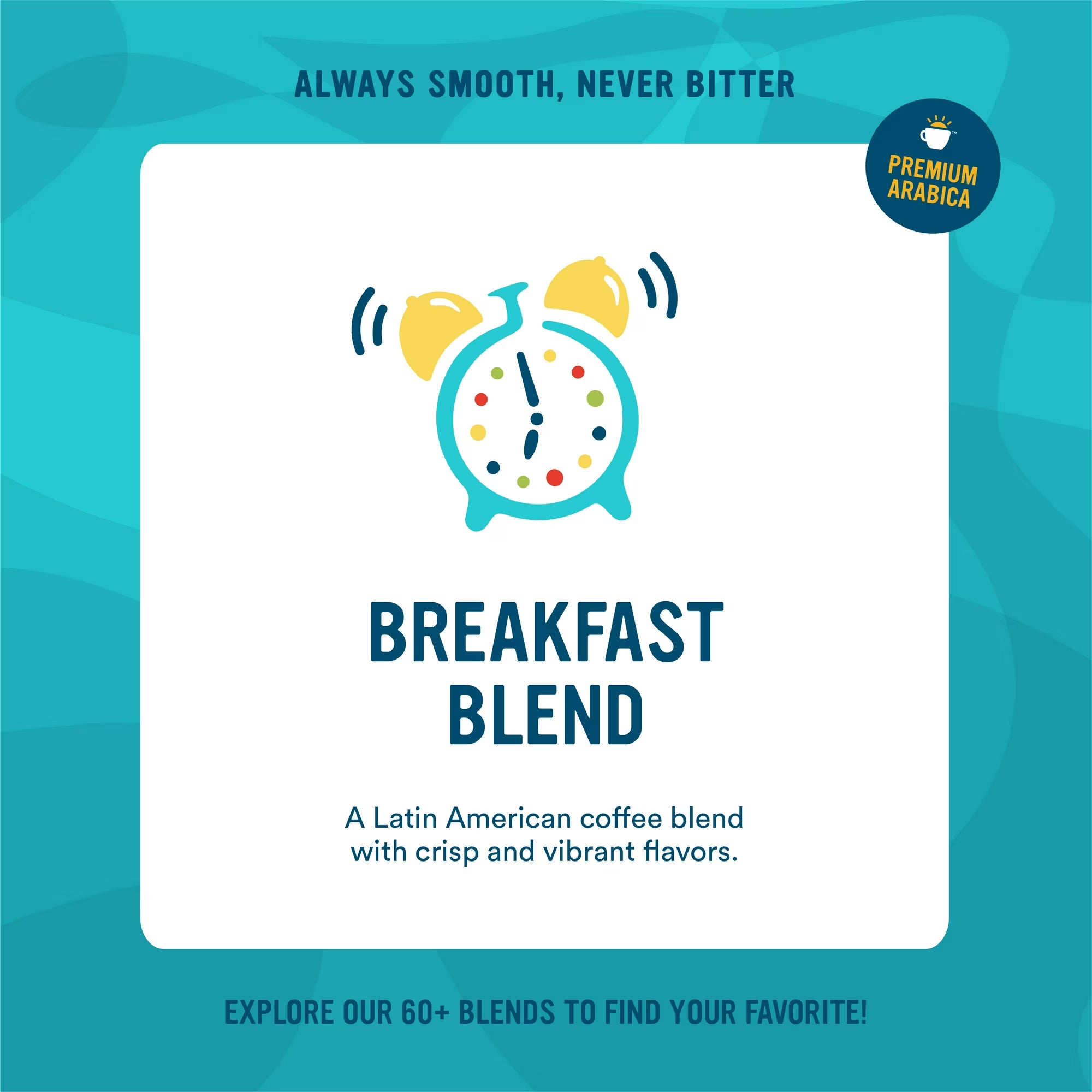 Cameron's Breakfast Blend Coffee – Light Roast Ground, 12 oz