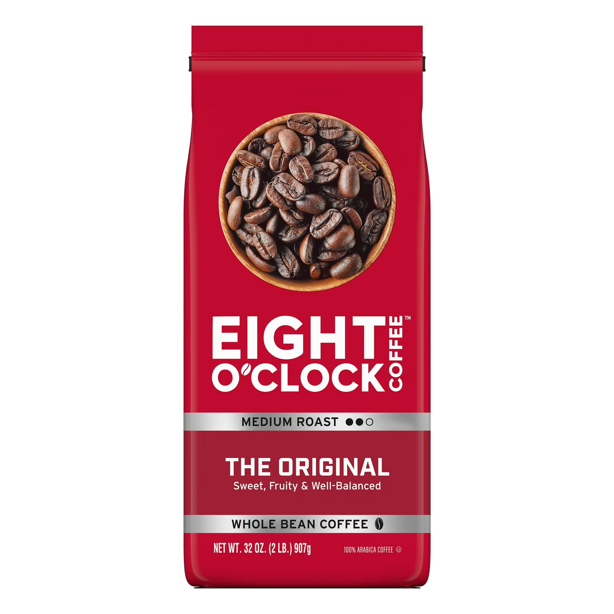 Eight O'Clock Coffee The Original Coffee – Medium Roast Whole Bean, 32 oz