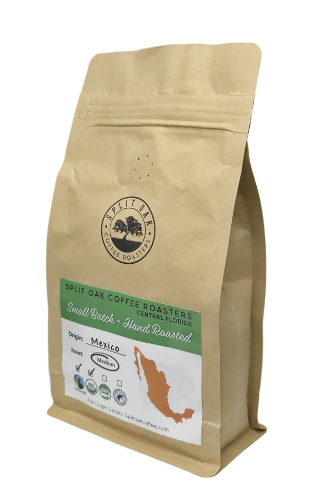 Organic Mexican Coffee – Hand Roasted Whole Bean, Medium Roast