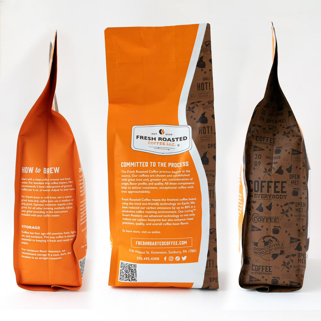 Fresh Roasted Coffee Ethiopian Yirgacheffe Coffee – Medium Roast Drip Ground, 32 oz (2 lb)