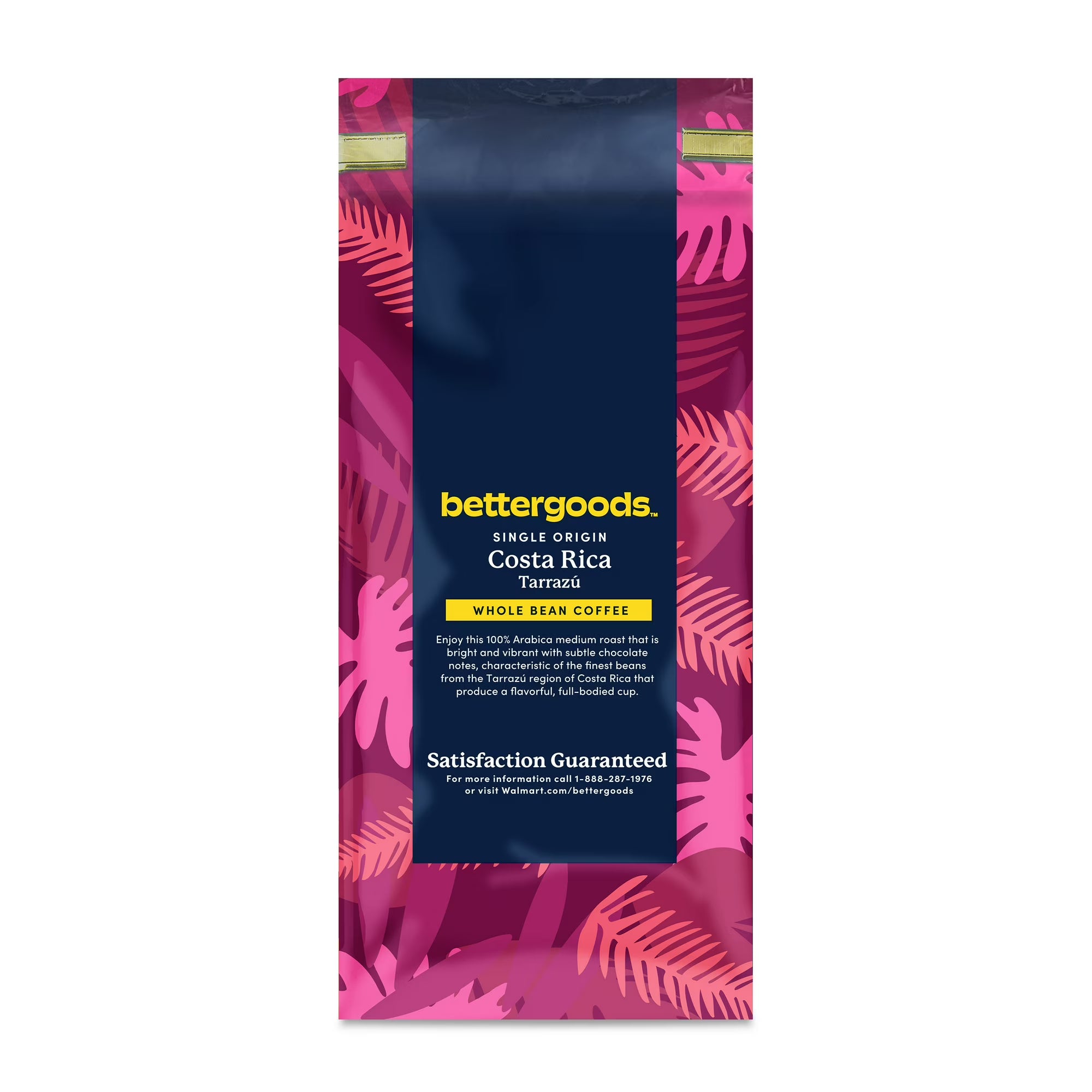 bettergoods Single Origin Costa Rica Tarrazu Coffee – Medium Roast Whole Bean, 10 oz